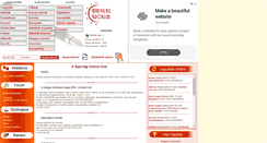 Desktop Screenshot of iroklub.napvilag.net